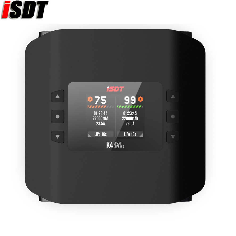 Isdt K4 Dual Lipo Charger - ISDT K4 Çift Kanallı RC Akıllı