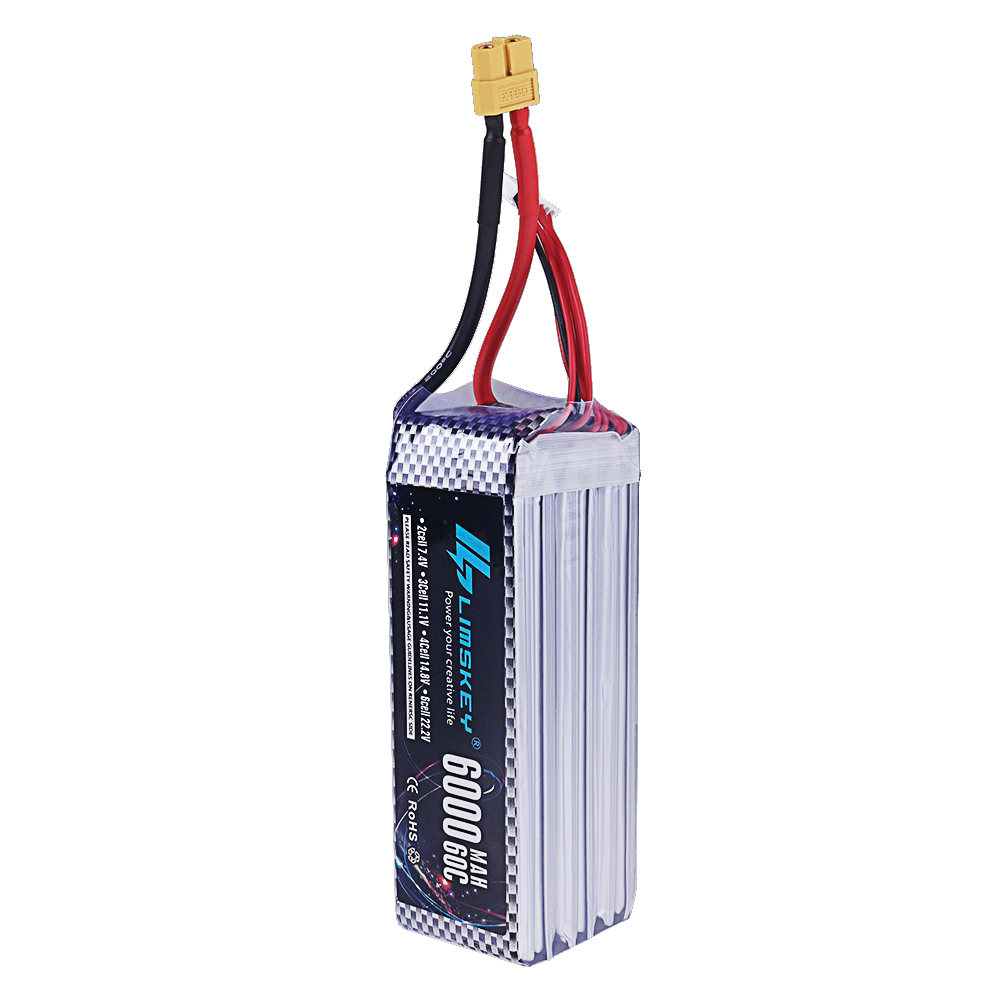 7.4V 11.1V 14.8V 22.2V 6000mAh - 4S Lipo Battery 14.8V 6000Mah incelemesi ve fiyatı