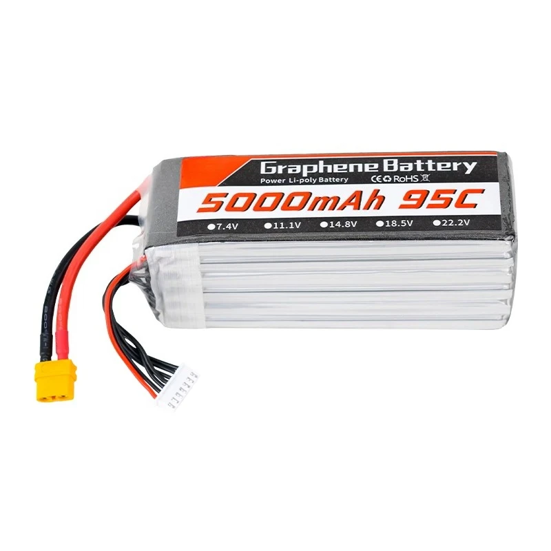 6S 22,2V 5000mAh 95C Grafen Li - 6S Lipo Battery 22.2V 5000Mah incelemesi ve fiyatı